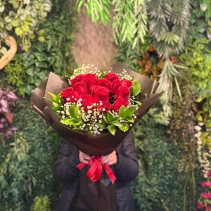 15'li Kırmızı Gül Buketi