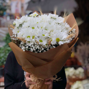 Beyaz Papatya Buketi